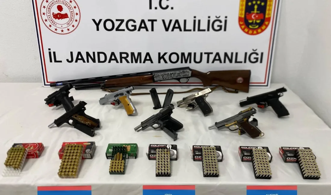 Yozgat’ın Akdağmadeni ilçesinde bir köyde düzenlenen operasyonda toprağa gömülü halde