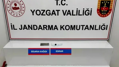 Boğazlıyan ilçesinde jandarma ekiplerinin gerçekleştirdiği uyuşturucu operasyonunda 2 şüpheli gözaltına