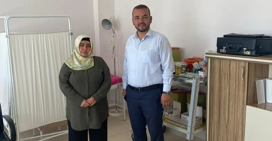 Yenipazar Kasabası’nda Sağlık Evine yeni hemşire atandı, görevine başladı. Belediye