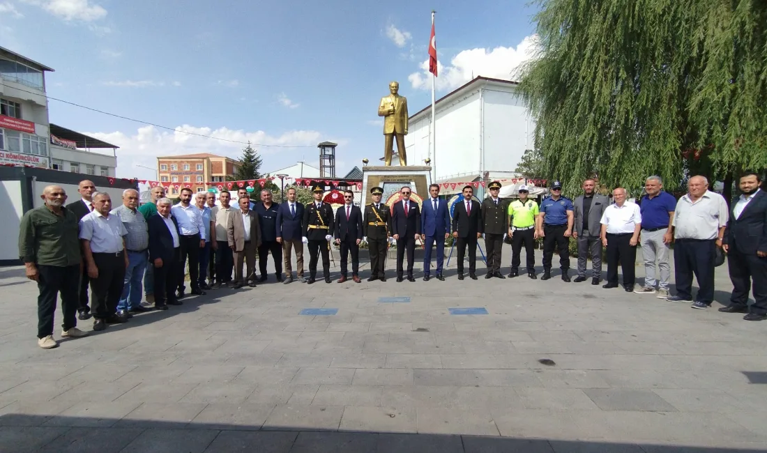 Boğazlıyan’da 30 Ağustos Zafer Bayramı, Kaymakam Aydın Yanık ve protokol