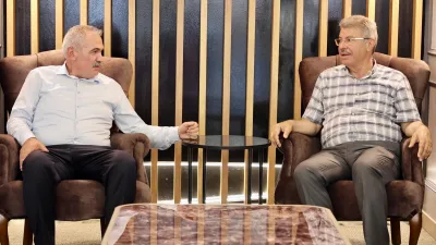 Boğazlıyan Belediye Başkanı Gökhan Coşar, Kayseri Şeker yönetim kurulu heyetini