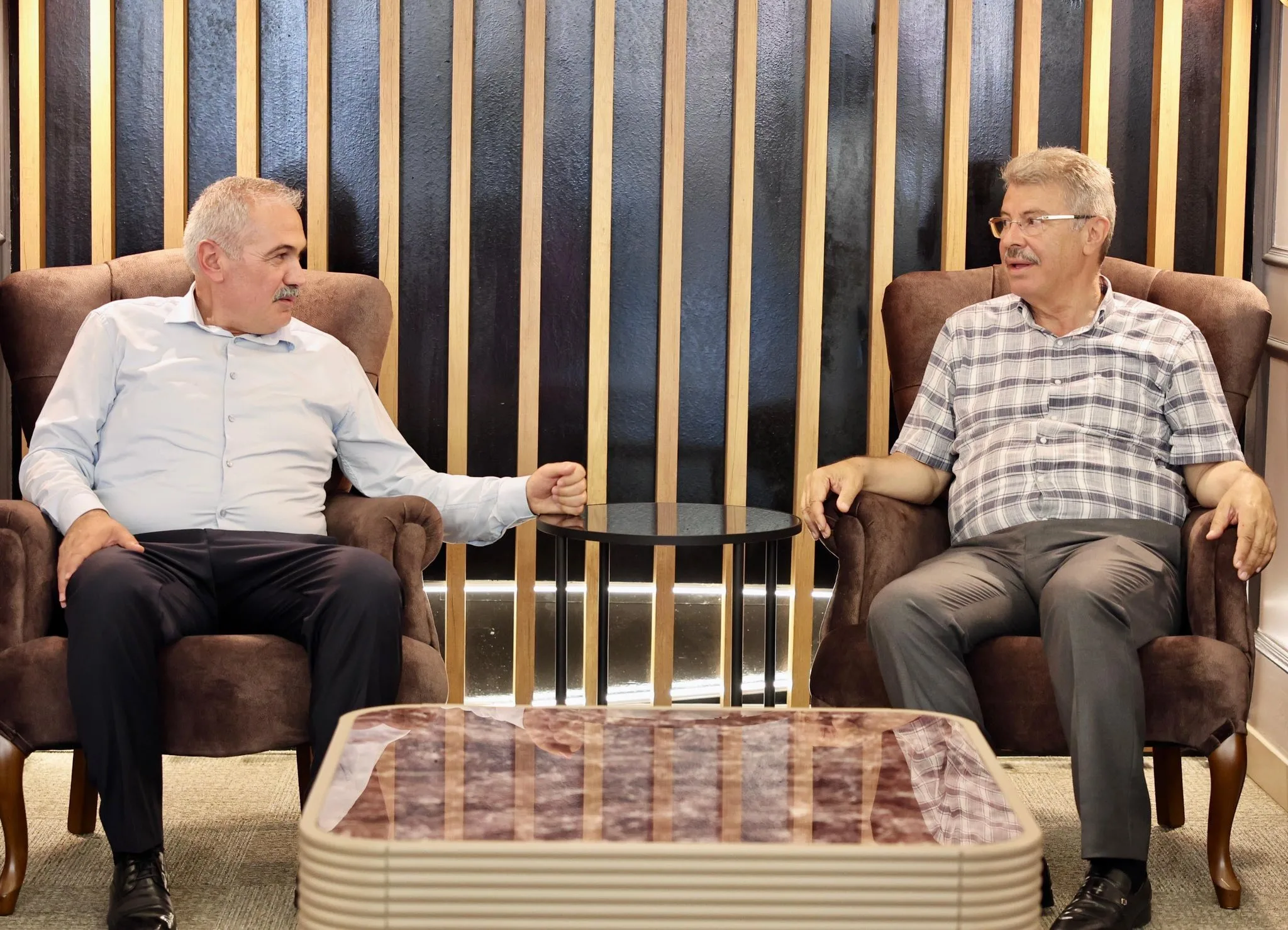 Boğazlıyan Belediye Başkanı Gökhan Coşar, Kayseri Şeker yönetim kurulu heyetini