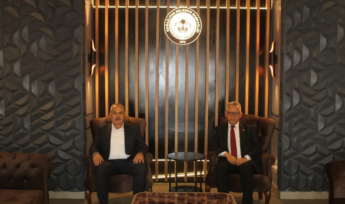 Yozgat Belediye Başkanı Kazım Arslan, Boğazlıyan’ı ziyaret ederek Başkan Gökhan