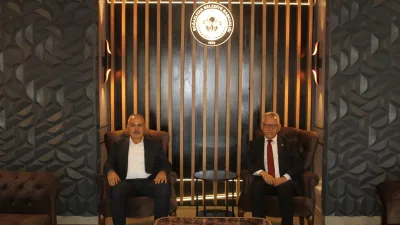 Yozgat Belediye Başkanı Kazım Arslan, Boğazlıyan’ı ziyaret ederek Başkan Gökhan