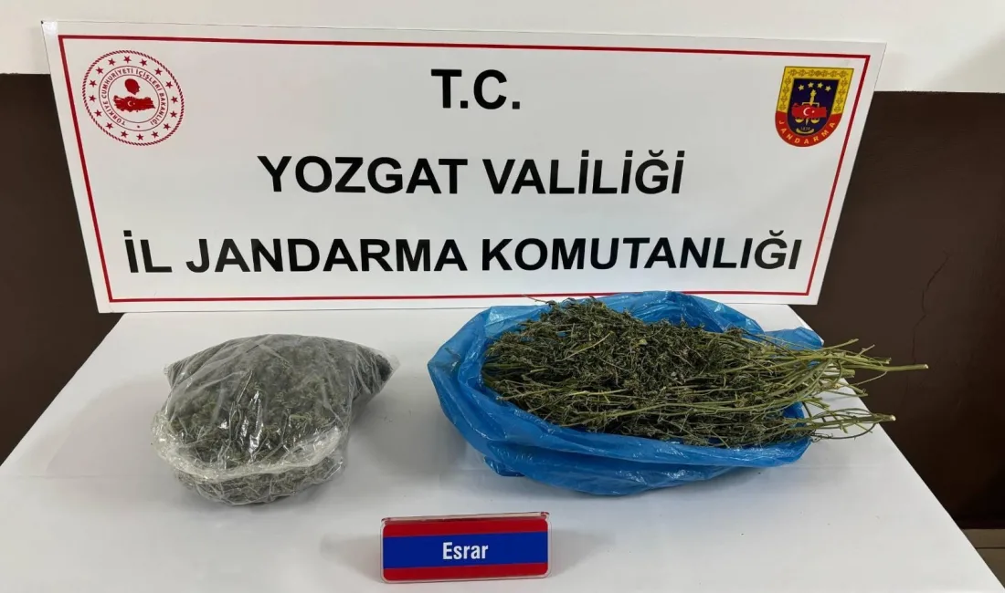 Sarıkaya’dan Boğazlıyan’a uyuşturucu taşıyan şüpheli, aracı ve evinde yapılan aramalarda