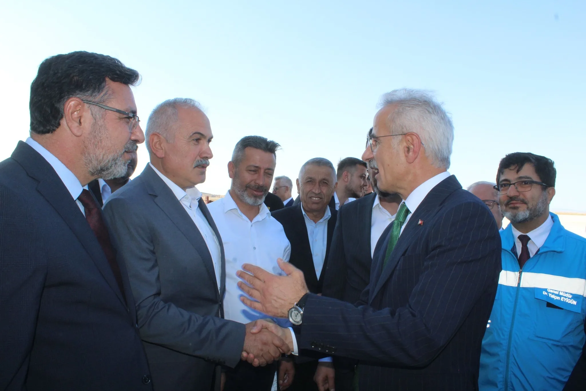 Boğazlıyan Belediye Başkanı Gökhan Coşar, Bakan Abdulkadir Uraloğlu ile ilçedeki