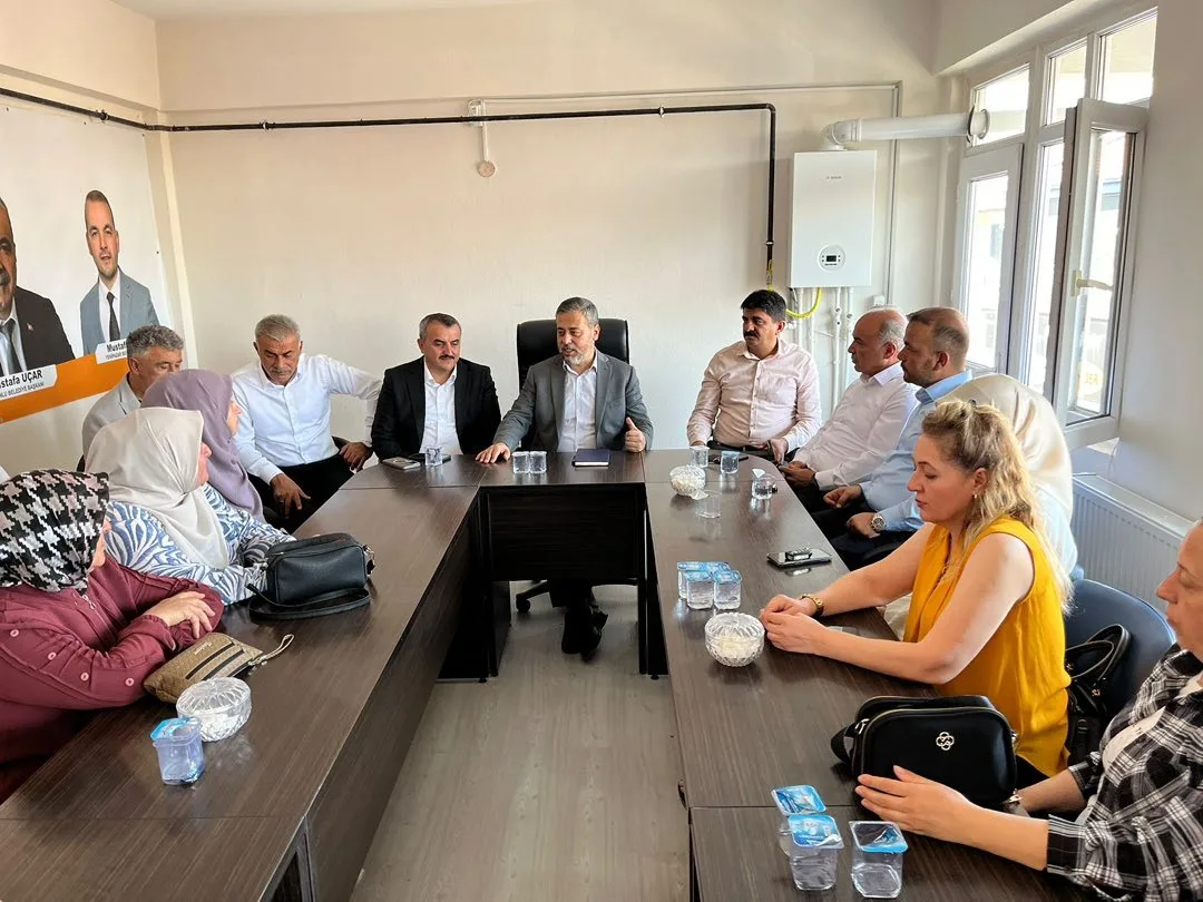 Türkiye Yüzyılı buluşmaları kapsamında Nevşehir Milletvekili Süleyman Özgün, Boğazlıyan’da İlçe