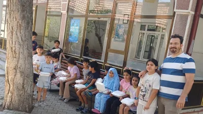 Boğazlıyan’daki Bağlarbaşı ve Yenidoğan camilerinde eğitim gören Kuran kursu öğrencilerine