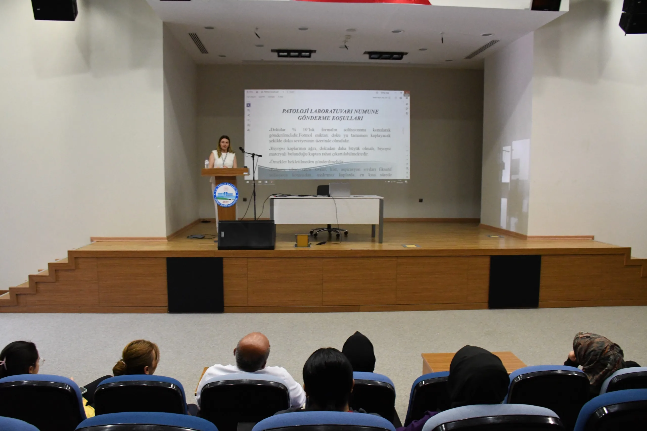 Yozgat Şehir Hastanesi’nde, patoloji numune sürecinin doğru işlemesi için uzman