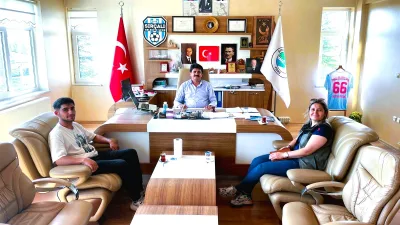 Çayıralan Orman İşletme Şefi Ayfer Taşeli, Sırçalı Belediye Başkanı Mustafa