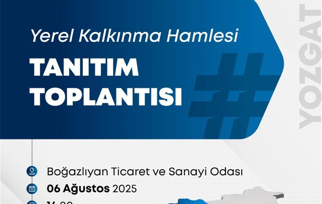 Sanayi ve Teknoloji Bakanlığı’nın Yerel Kalkınma Hamlesi kapsamında Yozgat’a özel