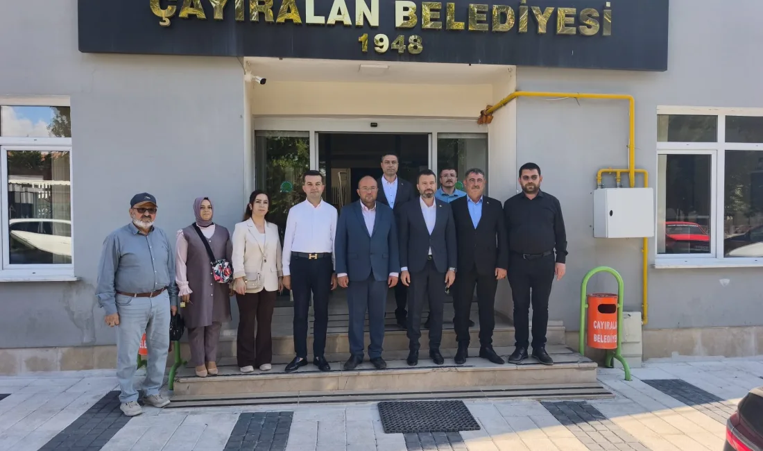 AK Parti Yozgat Milletvekili Süleyman Şahan, Çayıralan Belediye Başkanı Ahmet