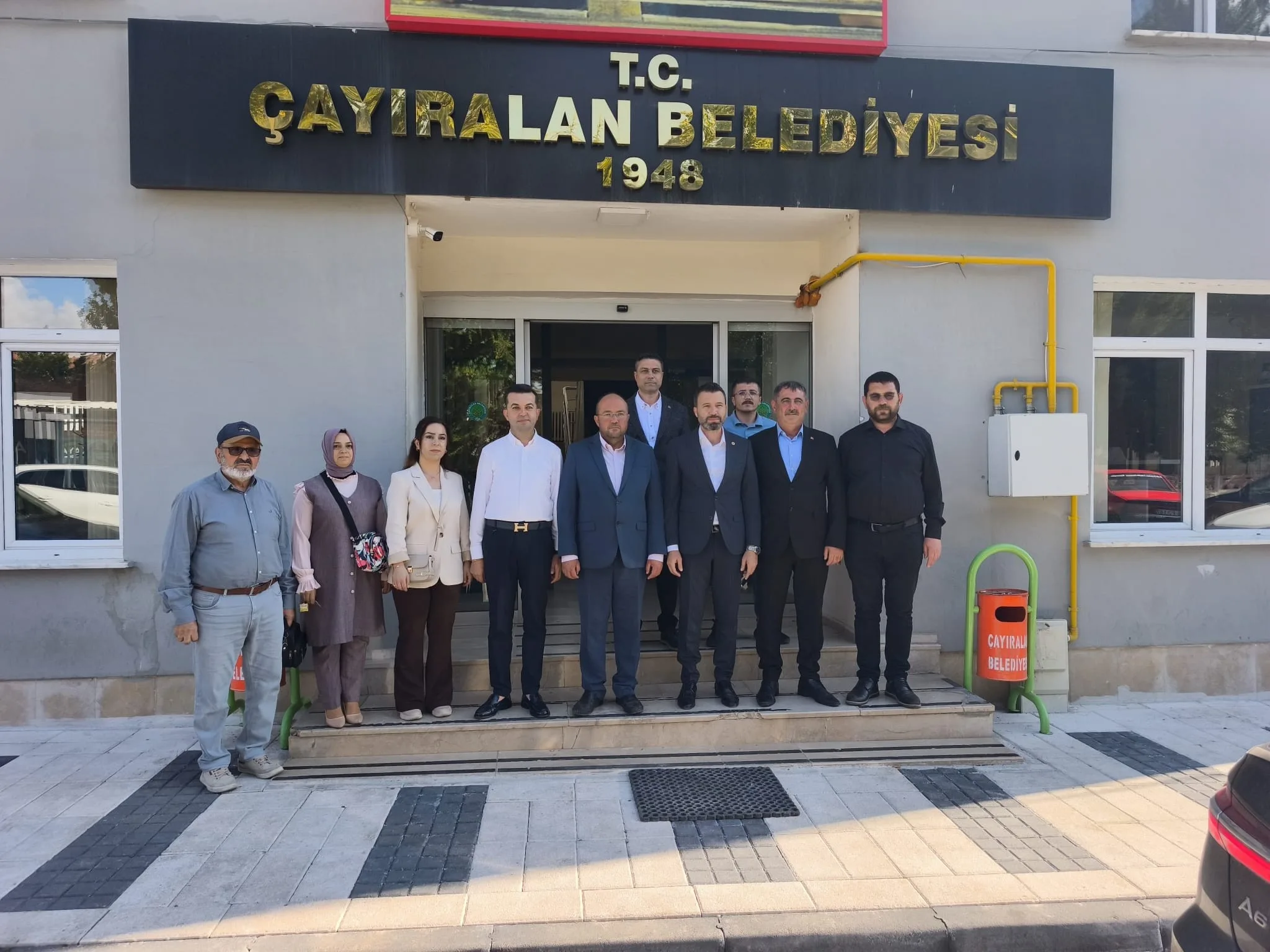 AK Parti Yozgat Milletvekili Süleyman Şahan, Çayıralan Belediye Başkanı Ahmet