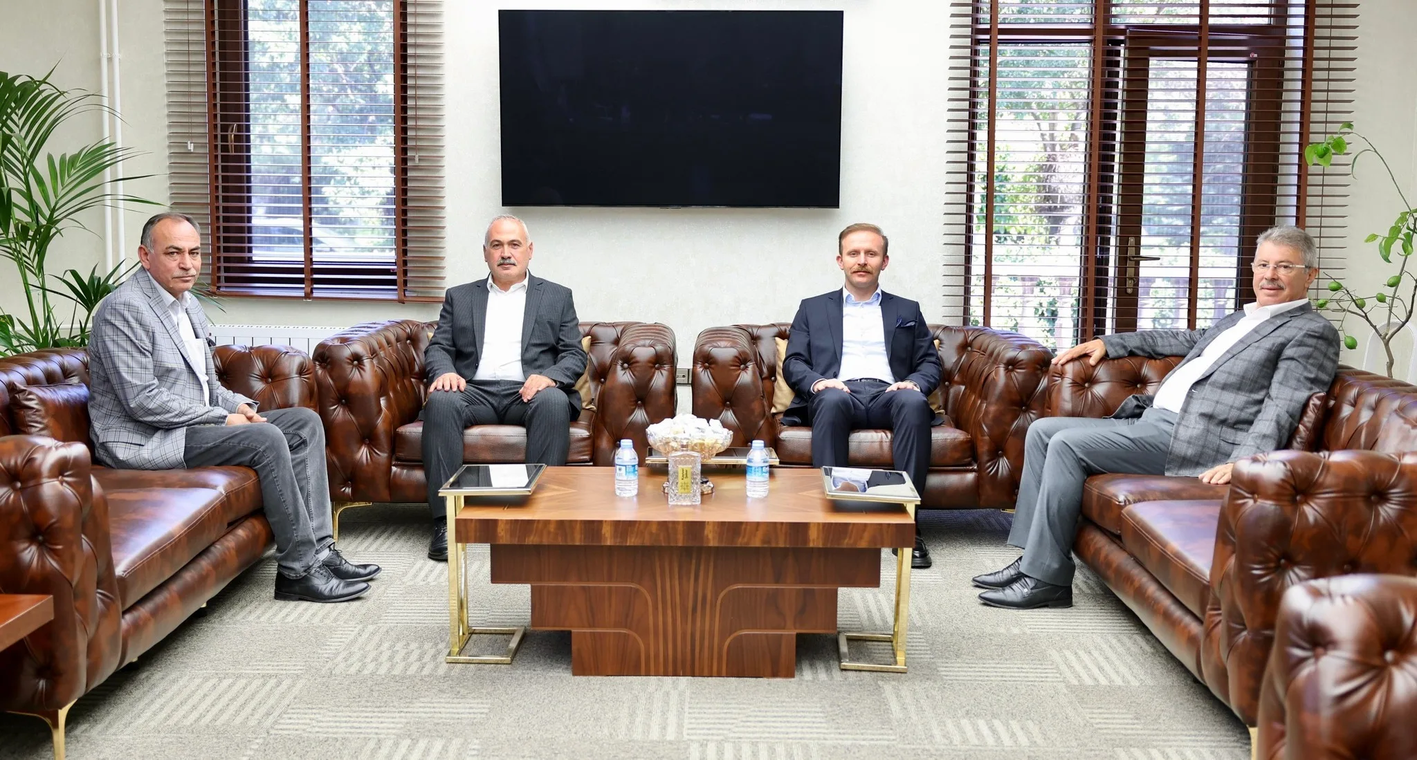 Boğazlıyan Belediye Başkanı Gökhan Coşar ve İlçe Kaymakamı Aydın Yanık,