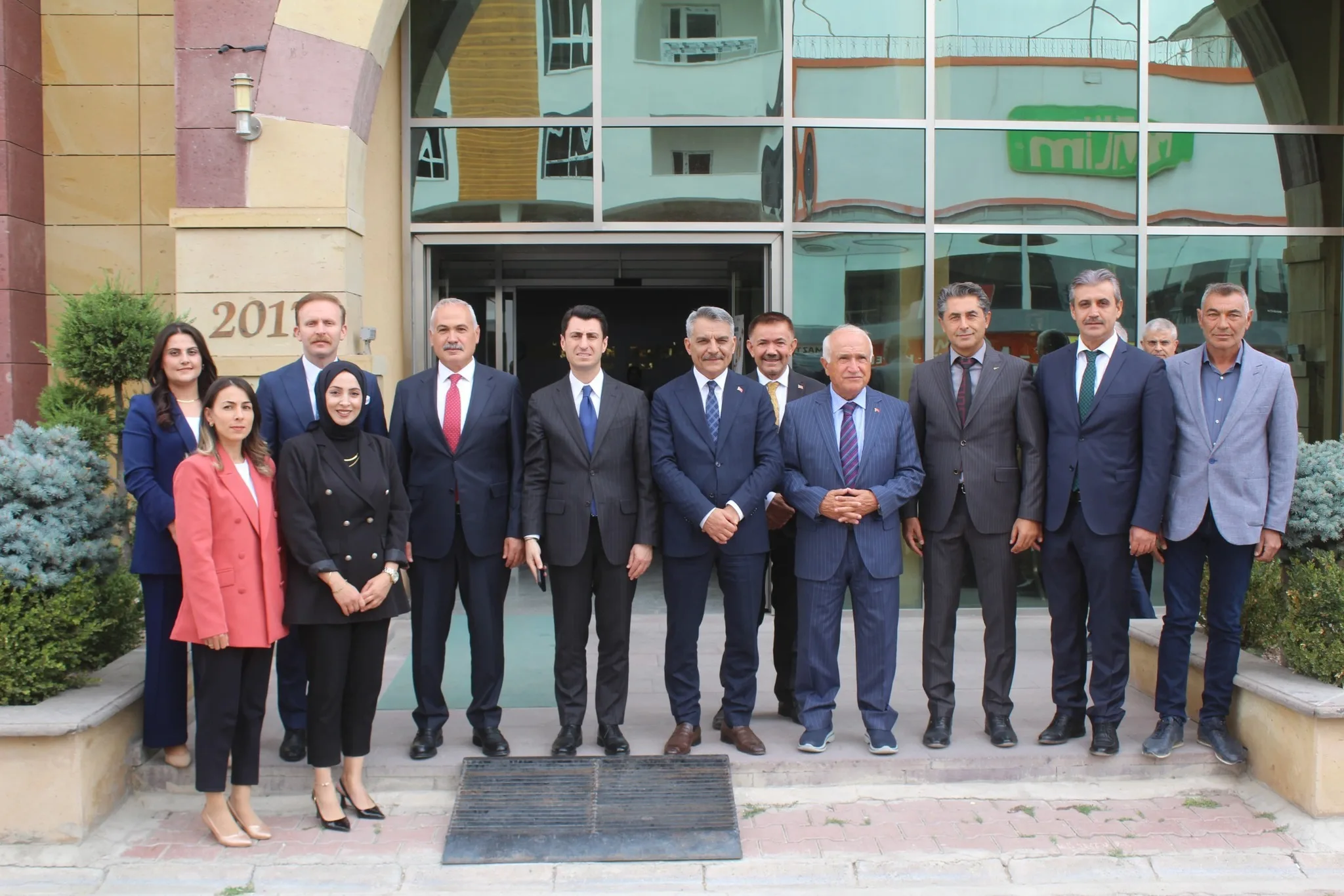 Boğazlıyan Belediye Başkanı Gökhan Coşar, Cemil Çiçek, Vali Mehmet Ali