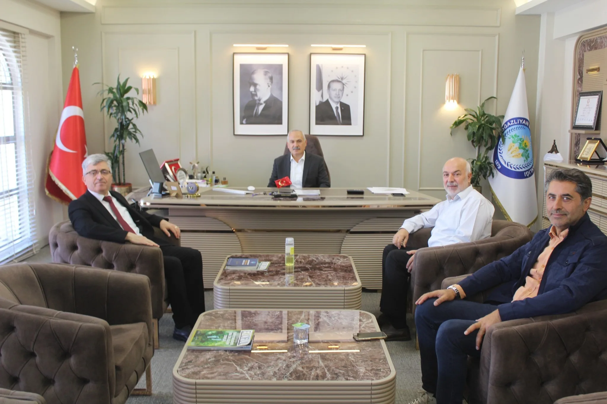 Boğazlıyan Belediye Başkanı Gökhan Coşar, Yozgat İl Sağlık Müdürü Mehmet