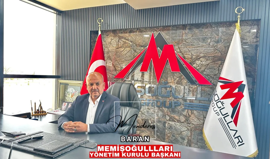 Yönetim Kurulu Başkanı Menderes Baran, vergi ödemeyi ülkeye karşı en