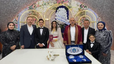 Boğazlıyan Belediye Meclis Üyesi Rıfat Çınar’ın oğlu Yakup ile Özlem