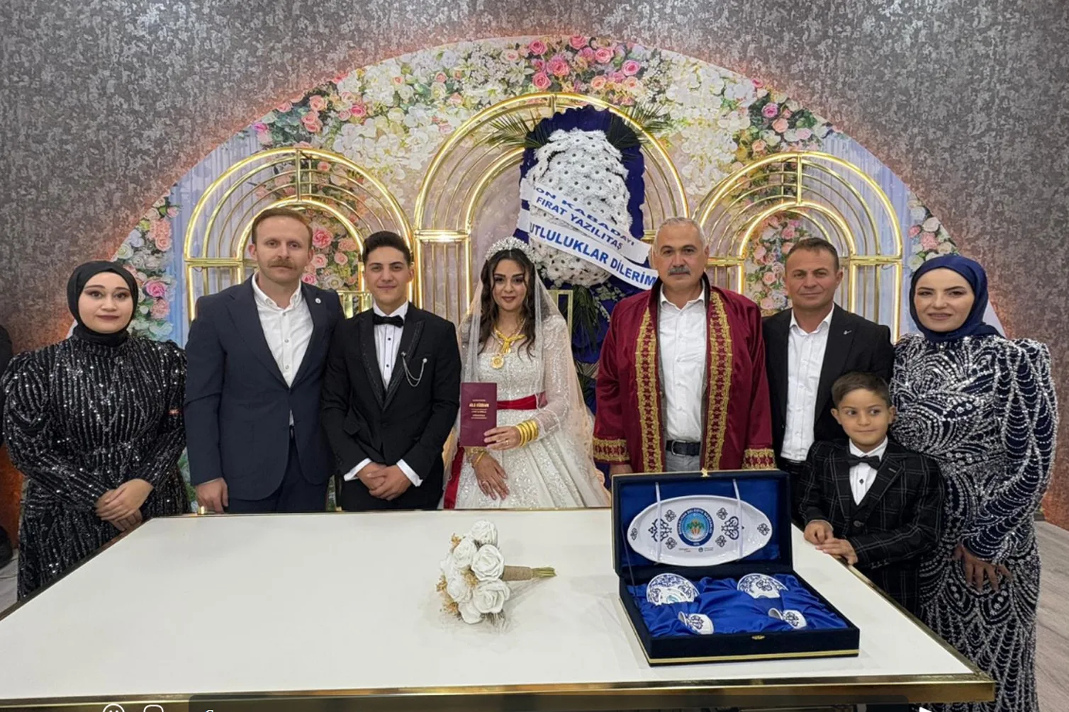 Boğazlıyan Belediye Meclis Üyesi Rıfat Çınar’ın oğlu Yakup ile Özlem