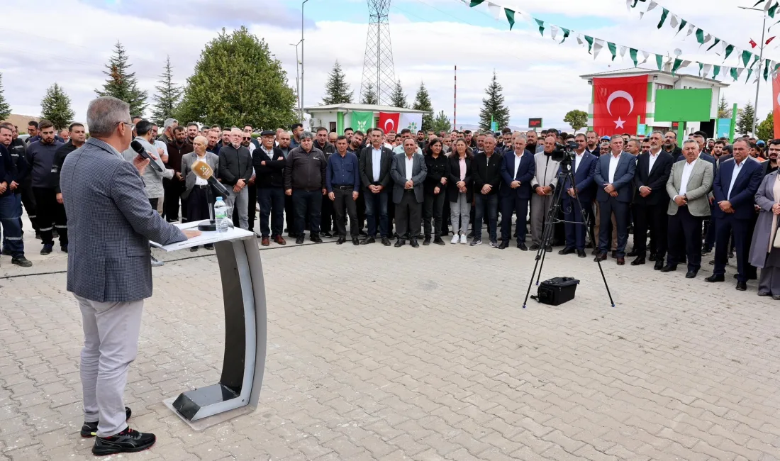 Kayseri Şeker’in Boğazlıyan’daki fabrikasında 19. kampanya dönemi düzenlenen törenle başladı.