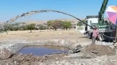 Boğazlıyan’a bağlı Sırçalı Kasabası'nda, vatandaşların desteğiyle açılan 300 metrelik su