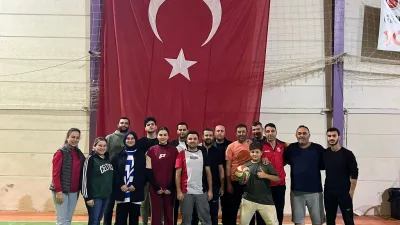 Belediye voleybol takımı, antrenör Mehmet Yerlikaya yönetiminde ilk maçına hazırlanıyor