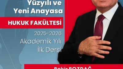Yozgat Bozok Üniversitesi Hukuk Fakültesi, 2025–2026 akademik yılının açılış dersini