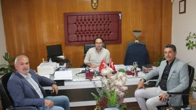 Boğazlıyan Belediye Başkanı Gökhan Coşar, Karayolları ve Vergi Dairesi müdürlerini