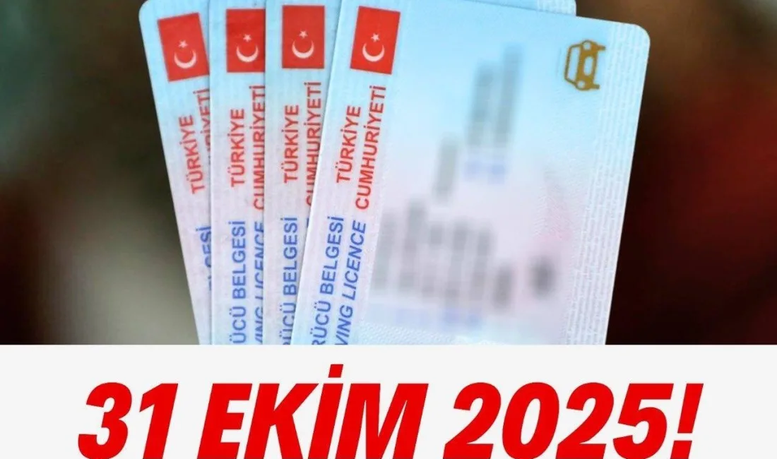 Yozgat Valiliği, eski tip sürücü belgelerinin 31 Ekim 2025’e kadar