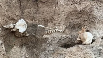 Boğazlıyan'da, yağış sonrası toprak altından insan kemikleri ortaya çıktı. Olay