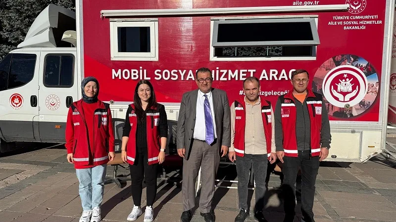 Yozgat’ta Mobil Sosyal Hizmet Aracı Görev Başında Araç, Boğazlıyan, Çandır, Çayıralan ve Yenifakılı ilçelerinde 13-16 Kasım tarihleri
