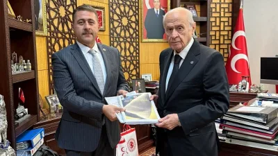 MHP Yozgat Milletvekili İbrahim Ethem Sedef, MHP Genel Başkanı Devlet