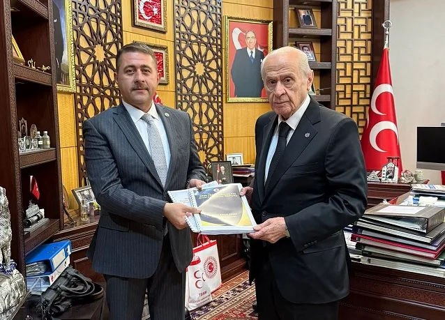 MHP Yozgat Milletvekili İbrahim Ethem Sedef, MHP Genel Başkanı Devlet