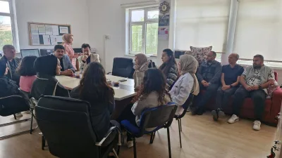 Sırçalı Belediye Başkanı Mustafa Parlak, Şehit İdris Öztürk Ortaokulu ve