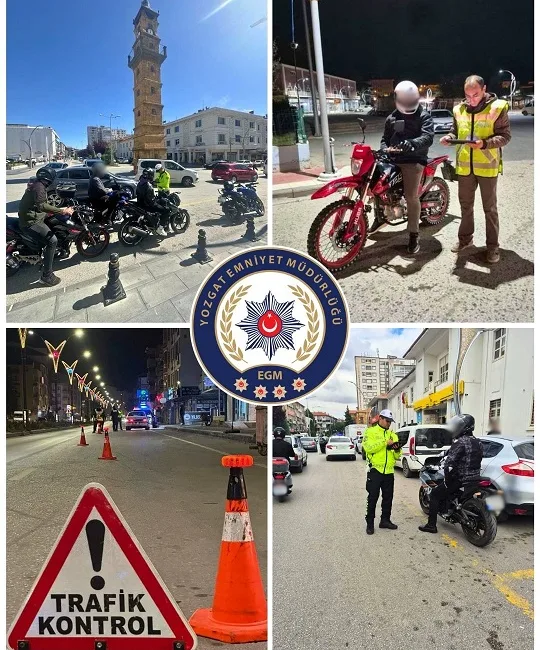 Modifiye Araç ve Kask İhlallerine Ceza Yağdı Yozgat Valiliği ve İl Emniyet Müdürlüğü, modifiye araç ve abartı