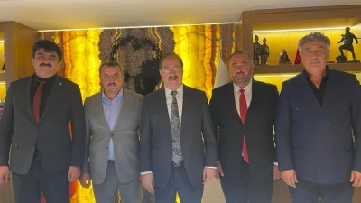 Boğazlıyan ilçe başkanları ve Sırçalı Belediye Başkanı Mustafa Parlak, Milletvekili