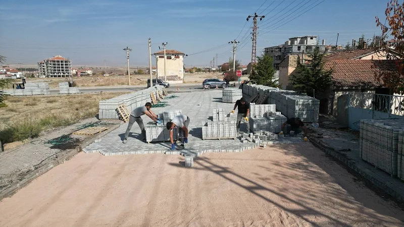 Boğazlıyan Belediyesi, Bağlarbaşı Mahallesi Feti Yıldız Caddesi’nde ulaşım konforunu artırmak