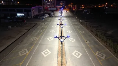 Boğazlıyan Belediye Başkanı Gökhan Coşar, Pazar Yeri boyunca uzanan caddede