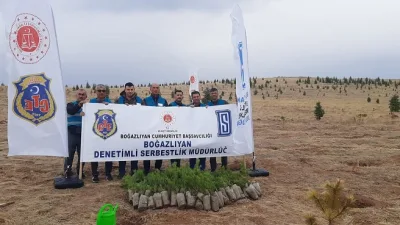 Boğazlıyan Cumhuriyet Başsavcılığı, 11 Kasım Milli Ağaçlandırma Günü kapsamında düzenlediği