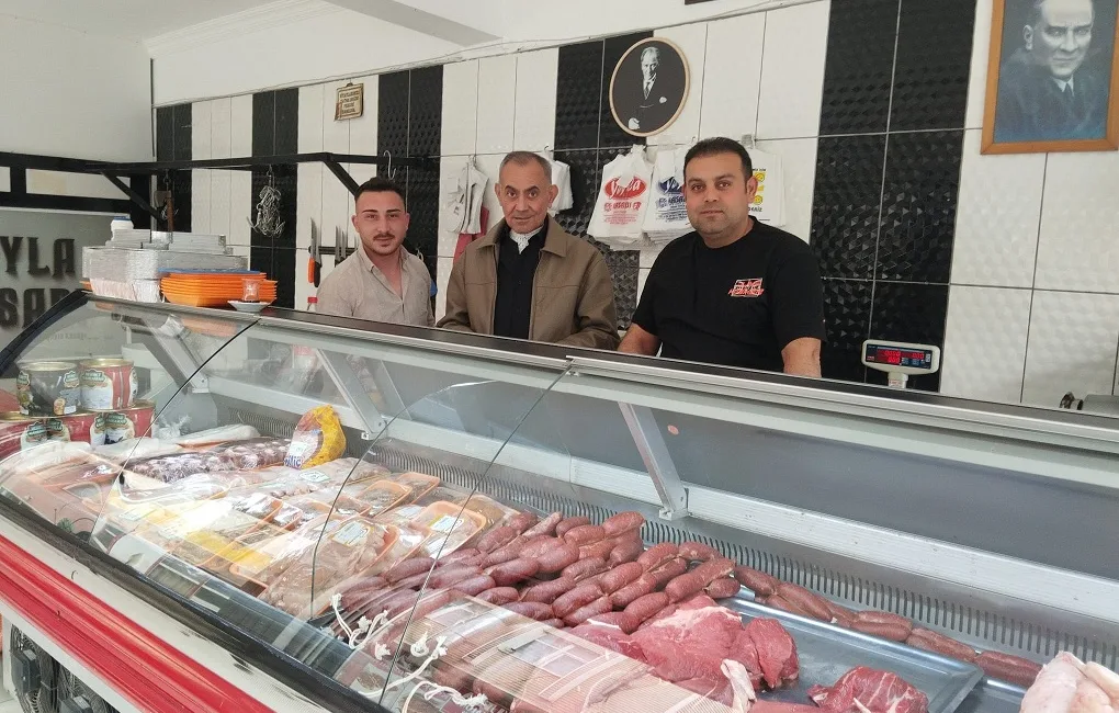 Boğazlıyan Yayla Kasabı işletme sahibi Hüseyin Tuncel, el emeğiyle hazırladığı