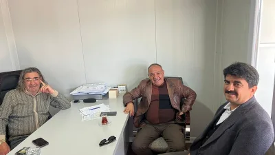 Sırçalı Belediye Başkanı Mustafa Parlak, ME-HA Tarım’ın sahibi Hakkı İl