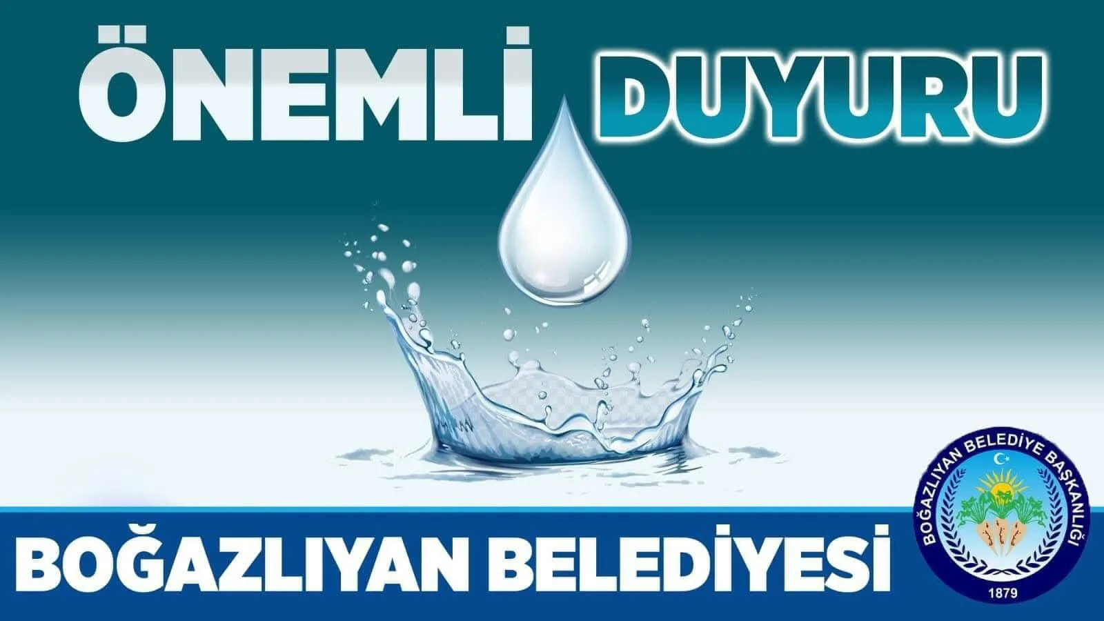 Boğazlıyan’ın ana su kuyusunda meydana gelen göçük nedeniyle şebeke suyunda