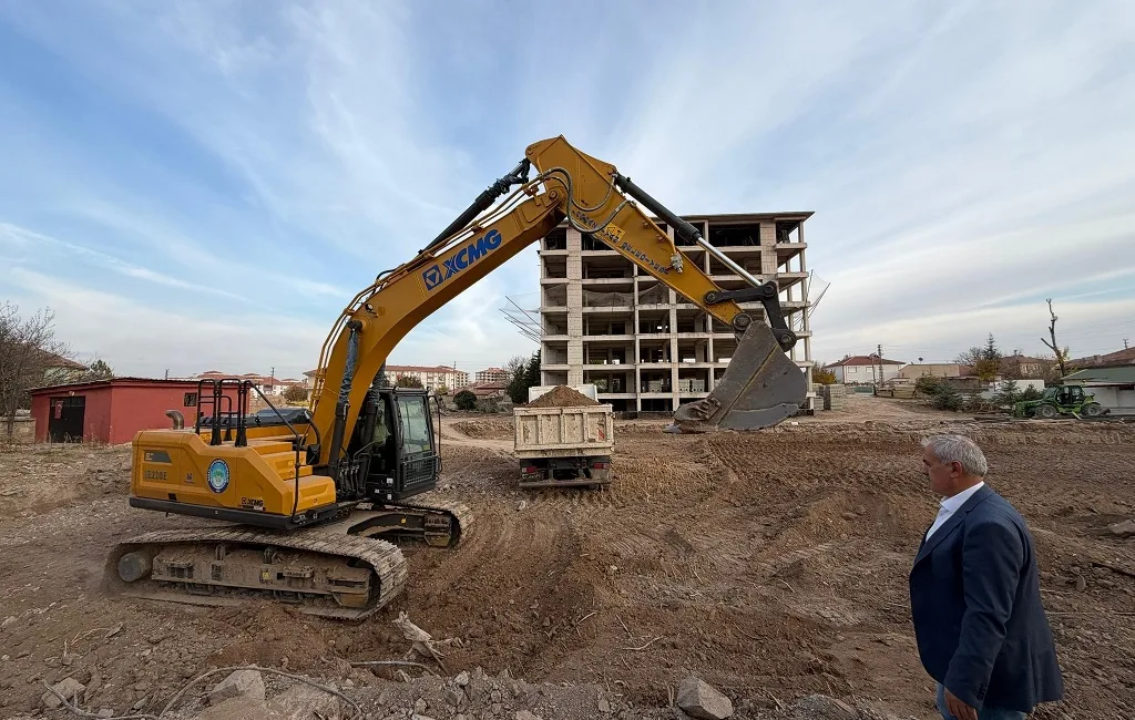 Boğazlıyan’da temeli kısa süre önce atılan Taç Mahal Konutları projesinde