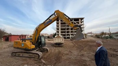 Boğazlıyan’da temeli kısa süre önce atılan Taç Mahal Konutları projesinde