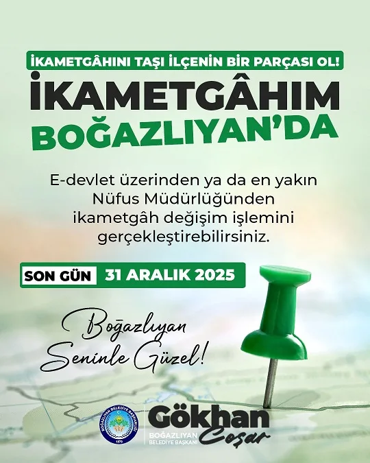 Boğazlıyan Belediye Başkanı Gökhan Coşar, ilçenin gelişimi için birlik ve