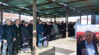 Merhum Alpaslan, Boğazlıyan’da kılınan cenaze namazının ardından Göğdecili Köyü’ndeki aile