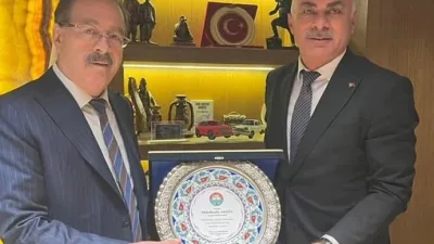 Ovakent Belediye Başkanı Tuncay Erdoğan, TESKOMB Genel Başkanı ve Yozgat