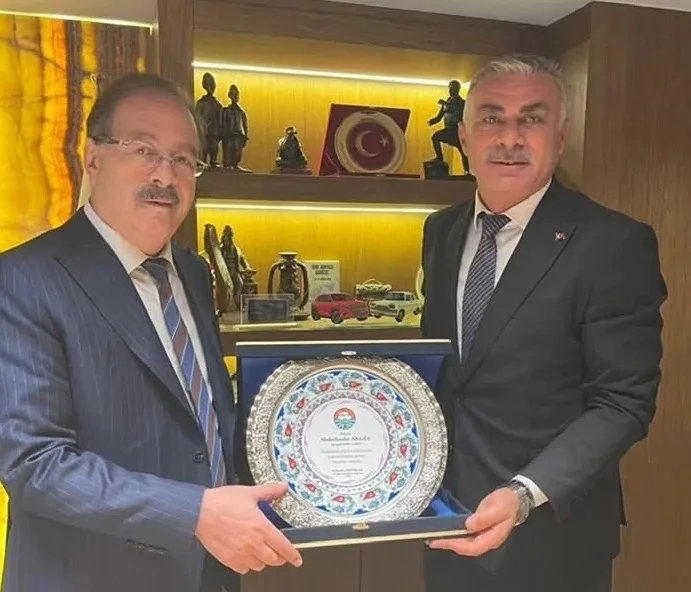 Ovakent Belediye Başkanı Tuncay Erdoğan, TESKOMB Genel Başkanı ve Yozgat