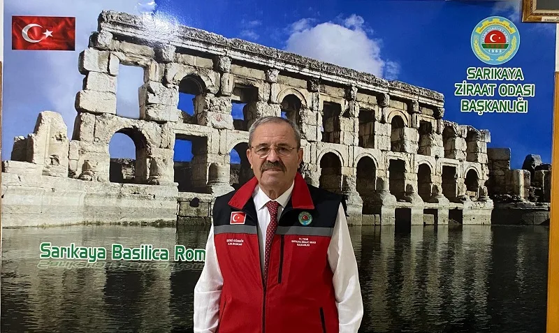 Sarıkaya Ziraat Odası Başkanı Şevki Güngör, Yahyasaray Göleti’nin kapalı sulama