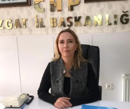 CHP Yozgat İl Kadın Kolları Başkanı Sevkan Gürkan, asgari ücret